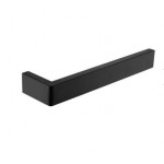 Cavallo Matte Black Square Hand Towel Rail 255mm